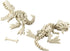 5PCS 3D 3D 3D PowerTRC Printed Dinosaur Skeletons, T-Rex Triceratops Stegosaurus Velociraptor Spinosaurus Fidget Toys