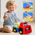 18+ Months/1-3 FS Interactive Talking Fire Truck Toy - Bump & Go Toddler Toy for Years, Realistic Sirens/Lights