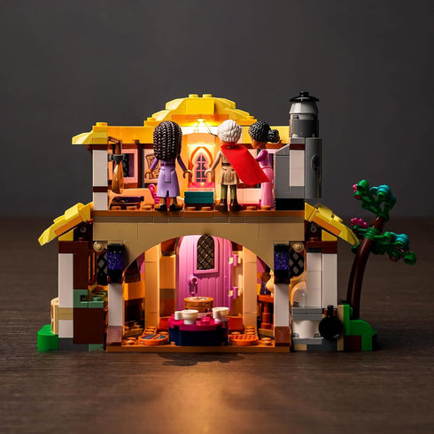 BrickBling LED Light for Lego Asha’s Cottage, Creative Lighting Kit Compatible with Lego 43231 (Lights Only, No Model)