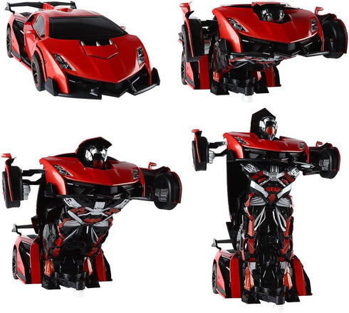 1:14 360Drifting, 8+, SainSmart Jr. Remote Control Car, Transform Robot RC Cars for Kids Toys, Scale Car