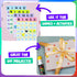 6 1-3 2-4 Set Chalkola Washable Dot Markers for Toddlers | Non Toxic Bingo Daubers for Toddlers | Preschool