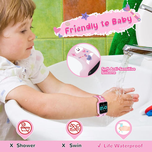 Countdown/Music/Alarm BEN NEVIS Potty Training Watch, Digital Toddler Watch with Clocks/Vibration Reminder