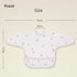 2 Pack Susurration Feeding Bibs Long Sleeve (Pink Flower)