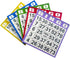 JUNWRROW Bingo Paper Game Cards - 500 Sheets (100 Books of 5