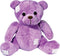 Enesco Kalidou Teddy Bear with Patches, 7 Inch - Plush Stuffed Animal, Lavender