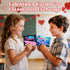 Kids,24 Pack AuroTops Valentines Day Gifts for Glow in The Dark Axolotl Toys with Valentines Day Cards for Kids School