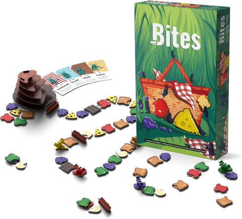 Bites Board Game for 2 to 5 Players, 20 Minute Play Time