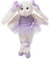 Bearington Collection Ballerina Stuffed Animal, Bunny Twirlina, Ballet Doll, Dance Recital Gifts for Girls, 12"