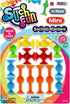 JA-RU Such Fun Mini Suction Stackers, 14 Units per Pack, STEM Educational Learning Autism Sensory Toys