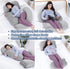60in AS AWESLINGDetachable Maternity Pillow for Pregnant Women | Pregnancy Pillows for Sleeping | Extra Large Full Body