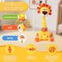 JISON21 Dancing Talking Lion Baby Toy, Adjustable Volume Interactive Mimicking Toy Singing Recording Repeating What You