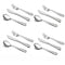 12-Piece Toddler Kids Silverware Set, HaWare Stainless Steel Hammered Flatware, Includes 4 Spoons, 4 Forks, 4 Knives