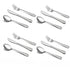 12-Piece Toddler Kids Silverware Set, HaWare Stainless Steel Hammered Flatware, Includes 4 Spoons, 4 Forks, 4 Knives