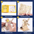 Yutin 5 in 1 STEM Kits for Kids - DIY Science Building Projects for Ages 6-12, 3D Wooden Puzzles Assembly Model Set