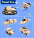 6-in-1 8-12, 8 9 10 11 12 13 STEM Kits for Kids Age Educational STEM Toys for Boys and Girls, Wooden Building Kit