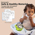 Bantroplis 2-in-1 Set SUS304 4Pack Stainless Steel Baby Bowls with Suction, Toddler Feeding Non-Toxic | Unbreakable