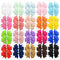 40PCS 3 Inch Hair Bows for Girls, Grosgrain Ribbon Toddler Hair Accessories with Alligator Clip