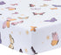 Lambs & Ivy Butterfly Dreams Breathable 100% Cotton Fitted Baby Crib Sheet