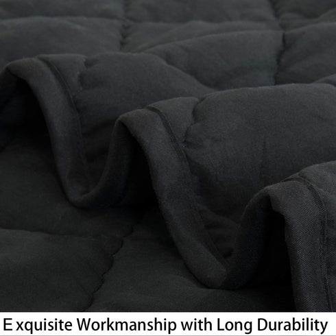 43x60 inches, NTBAY Down Alternative Oversized Toddler Comforter, Super Soft and Warm Solid Color Baby Crib Quilted