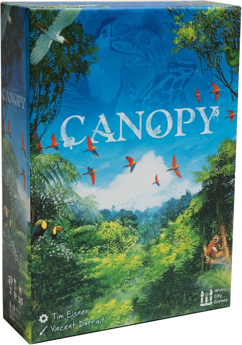 Canopy Card Game - Fast and Fun Gameplay with 25 Unique Rainforest Species, Solo or Multiplayer for Ages 8+