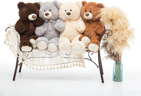 36 Inch Big Teddy Bear, Cute Giant Stuffed Animals, Soft Plush Bear for Kids and Girlfriend