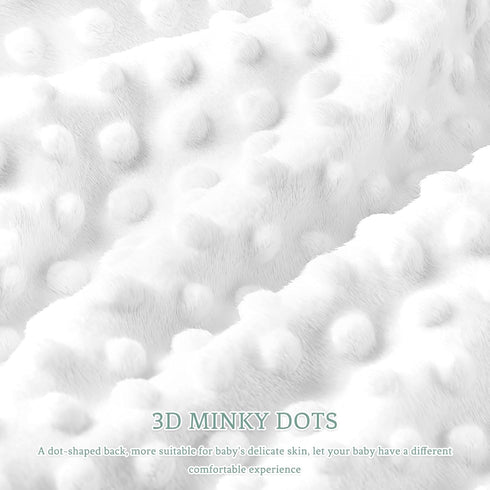 Green Checkerboard Nursing Pillow Cover with Matching Baby Blanket