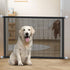 Dog Gate for Stairs, Pet Gates for The House: 29 inches Tall, 41 inch Wide Dogs Screen Mesh Gate for Doorways
