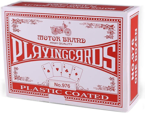 LotFancy Playing Cards, 12 Pack - Poker Size Decks for Blackjack, Canasta, 6 Blue and 6 Red