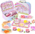 Tea Party Set for Little Girls,39 Pcs Unicorn Tea Set Toys with