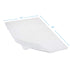 2 Pack 24" 38" American Baby Company Waterproof Embossed Quilt-Like Flat Reusable Portable/Mini-Crib Size Protective