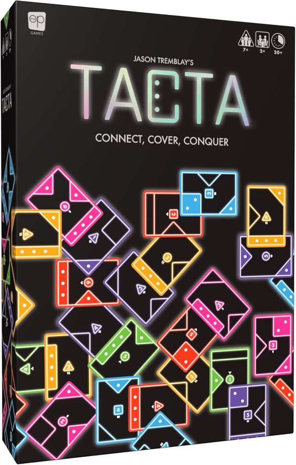 TACTA Card Game, Where Every Card Counts, Fast-Paced Strategic Shape Matching Party