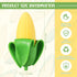 Zhanmai 4 Pcs Fake Banana Toy Soft Stress Relief Rubber Stretchy Fidget Toys for Little Ones (Corn Style)
