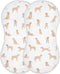YYZZH Labrador Retriever Dogs Pattern Muslin Burp Cloths for Baby 2 Pack Soft