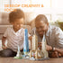 3D Puzzles for Kids Ages 8-10, New York Cityline Architecture Crafts for Girls Ages 8-12, Building Model Gifts