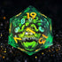 HAOMEJA D20 D&D Beholder Monster Resin Dice - DND 1 Pcs Giant 35mm Dice for Dungeons and Dragons Role Playing Games