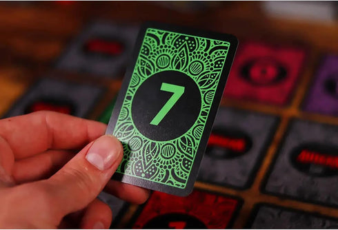 IELLO Allegra Card Game - Family Game for Ages 8+, 2-6 Players, Keep Your Score Low, 30 Min Playtime