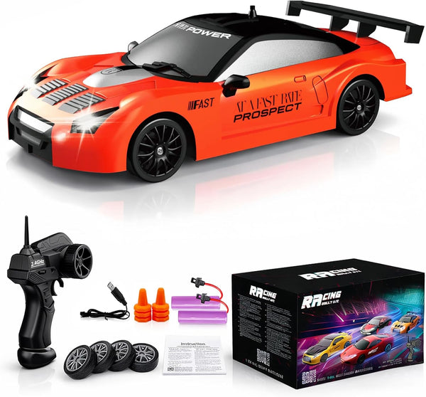Remote Control Car RC Drift Car 2.4GHz 1:24 Scale 4WD 15KM/H High