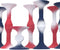 Popdarts USA Themed PRO Pack Game Set, Indoor Outdoor Suction Cup Throwing Game, Red White Blue Wigglenobber Target