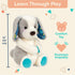 B. toys 12-Inch Plush Dog, Huggable Stuffed Animal Toy, Soft & Cuddly Plush Puppy for Newborns and Kids