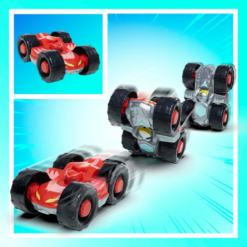 PJ MASKS Power Heroes Hero Hauler Truck Playset - Includes 2 Duo Racer Superhero Toy Cars, Preschool Toys for Boys and