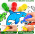 YSNYSN 24 1-3 Colors Toddler Crayons Non-Toxic, Unbreakable crayons for toddlers -, Easy to Hold