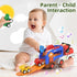5 1 2+ 3 4 2 3, usrela in Dinosaur Truck Toys for +Year Old, Dinosaur Carrier Truck with Music & Light & Pull Back