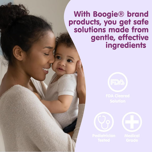 3.4oz (Pack 3) Boogie Hypochlorous Acid Diaper Irritation Gel Spray, Baby Essentials for Diaper Rash, Soothing