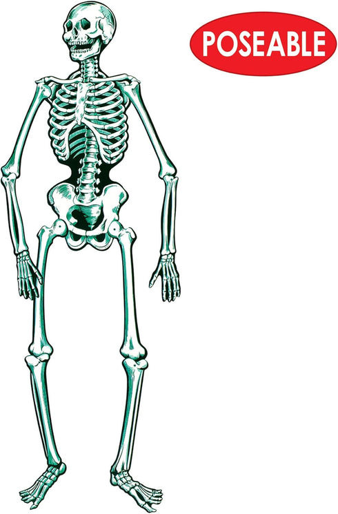 Jointed Skeleton Party Accessory (1 count)