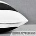 Nvzi Multi-Use Nursing Pillow Cover, Soft Stretchy Breastfeeding Pillow Case, Nursing Pillow Slipcovers (Black Dot)