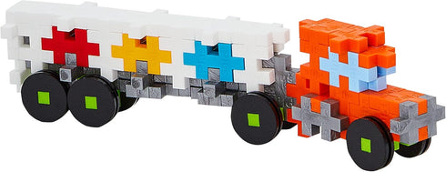 PLUS PLUS - Truck - 70 Piece Tube, Interlocking Mini Puzzle Blocks for Kids, Construction Building STEM/STEAM Toy