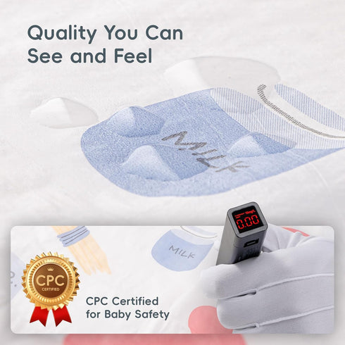 KIIS Disposable Baby Bibs, Waterproof Smock Bibs, Full Coverage for Toddlers & Kids, Mess-Free Feeding for Travel