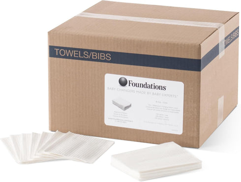 Foundations Disposable, Moisture Resistant, Biodegradable, Baby Changing Station Liner Refills for Commercial