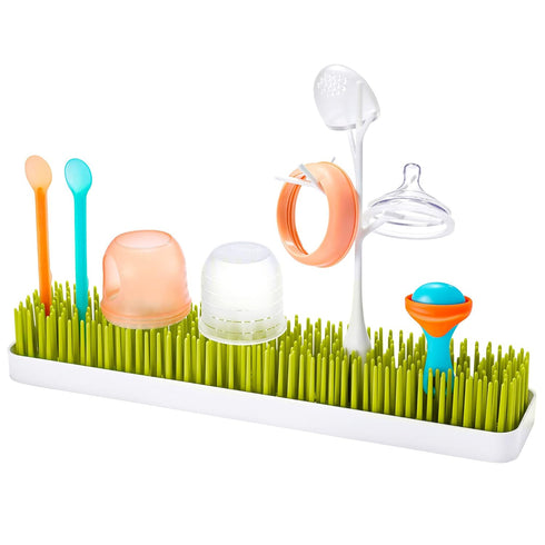 2 Count Boon Twig Baby Bottle Drying Rack Accessories - Space Saving Baby Accessories for Baby Bottle-Feeding Supplies