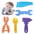 5PCS Baby Teething Toys, Silicone Sensory Teether Toys for Babies, Infant Toys 0-6 Months, BPA Free Chew Toy for
